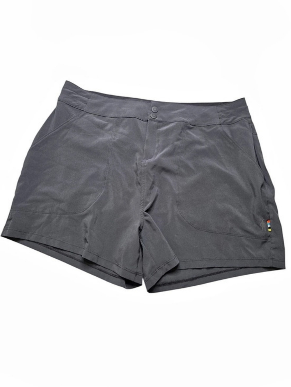 Smartwool Merino Sport Shorts Athletic Shorts in Black Size Large